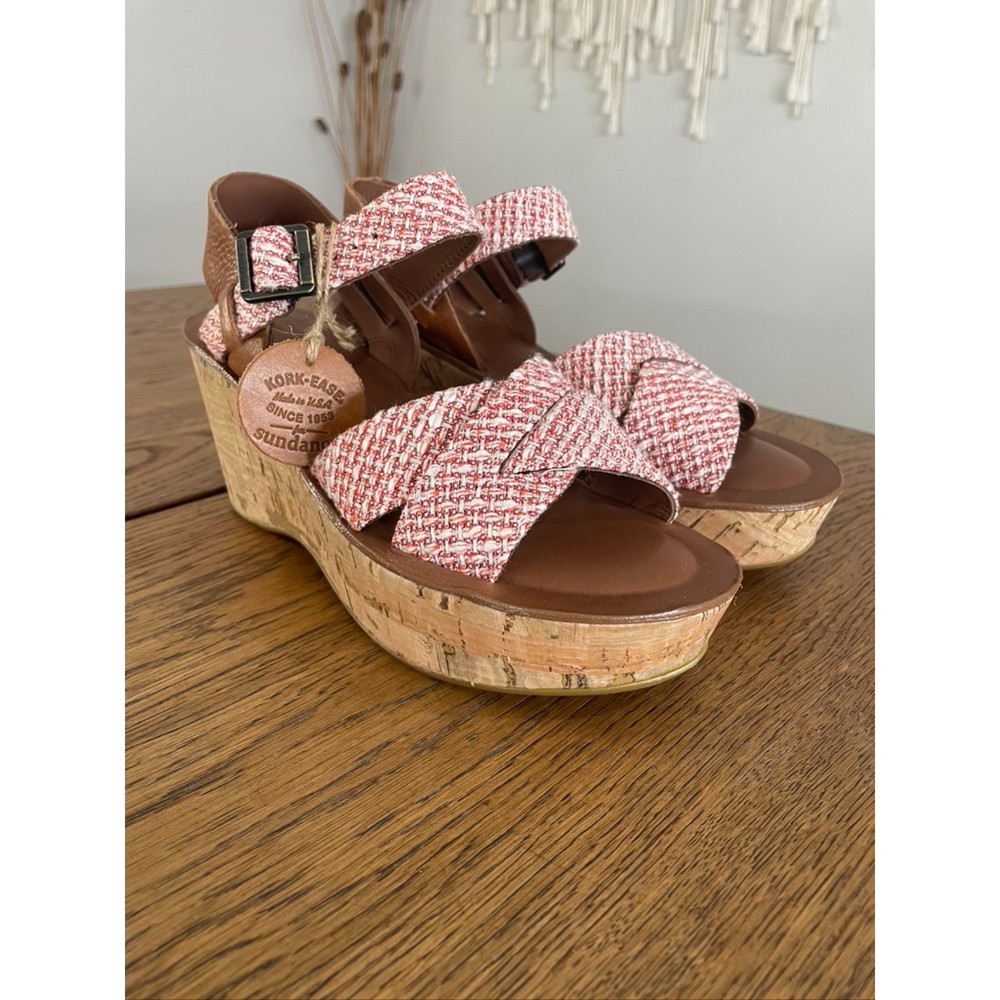 Sundance Kork-Ease Wedge Sandals